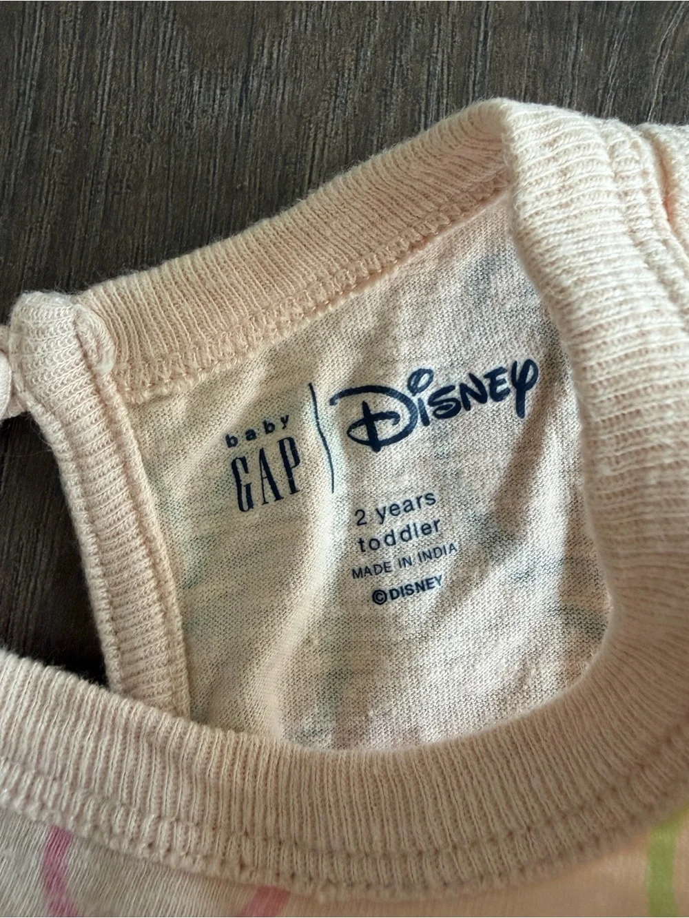 GAP Disney Minnie Mouse Cream Tank Dress with Multicolor